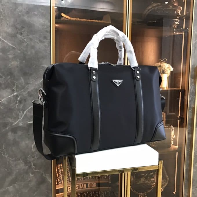 人気高級 プラダバッグコピー 2021新品注目度NO.1 PRADA メンズ ボストンバッグ - 画像 (3)